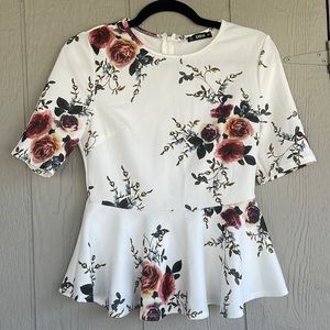Shein peplum top